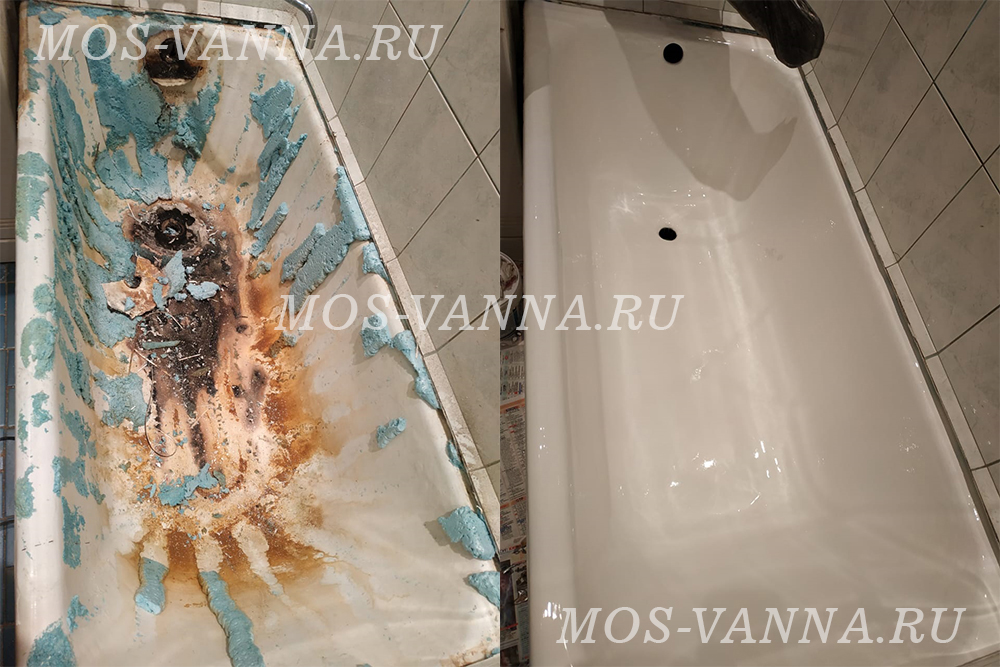Реставрация ванны в Симферополе